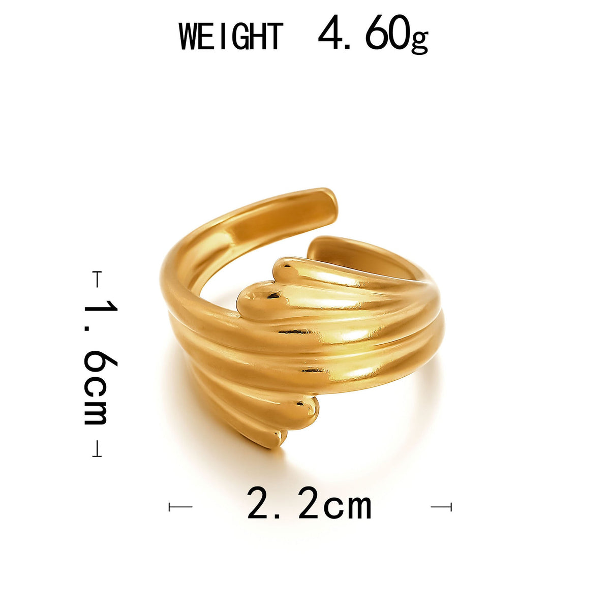 Bague Cœur Fleur Coquillage - reveliu