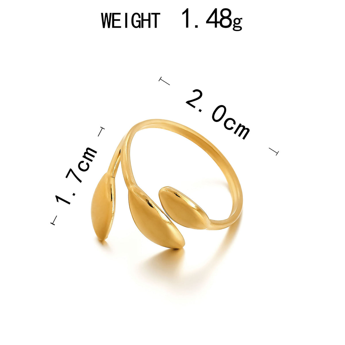 Bague Cœur Fleur Coquillage - reveliu