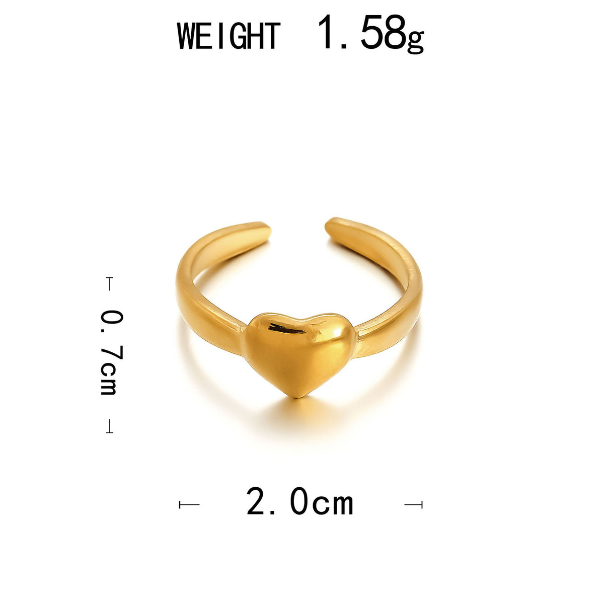 Bague Plaquée Or Motifs Marins - reveliu