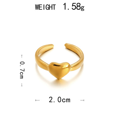 Bague Plaquée Or Motifs Marins - reveliu