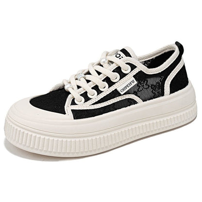 Baskets Plateforme Lacets - reveliu