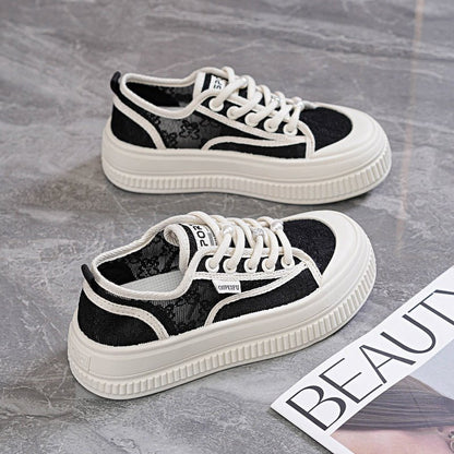 Baskets Plateforme Lacets - reveliu
