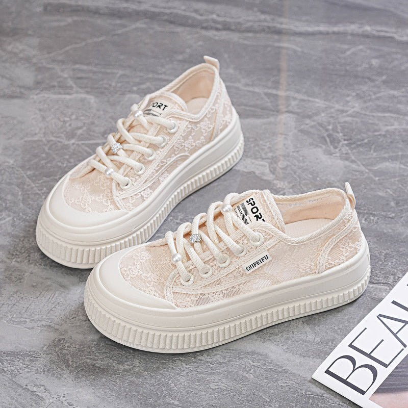 Baskets Plateforme Lacets - reveliu