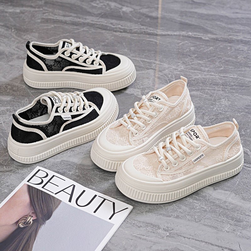 Baskets Plateforme Lacets - reveliu