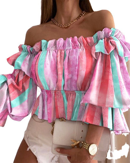 Blouse Florale Élégance Bohème - reveliu