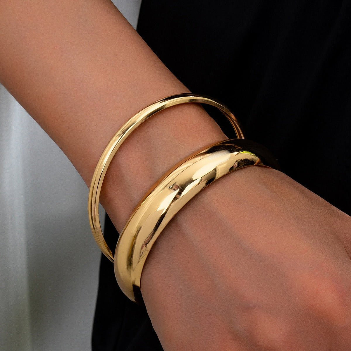 Bracelet Manchette Brillant - reveliu