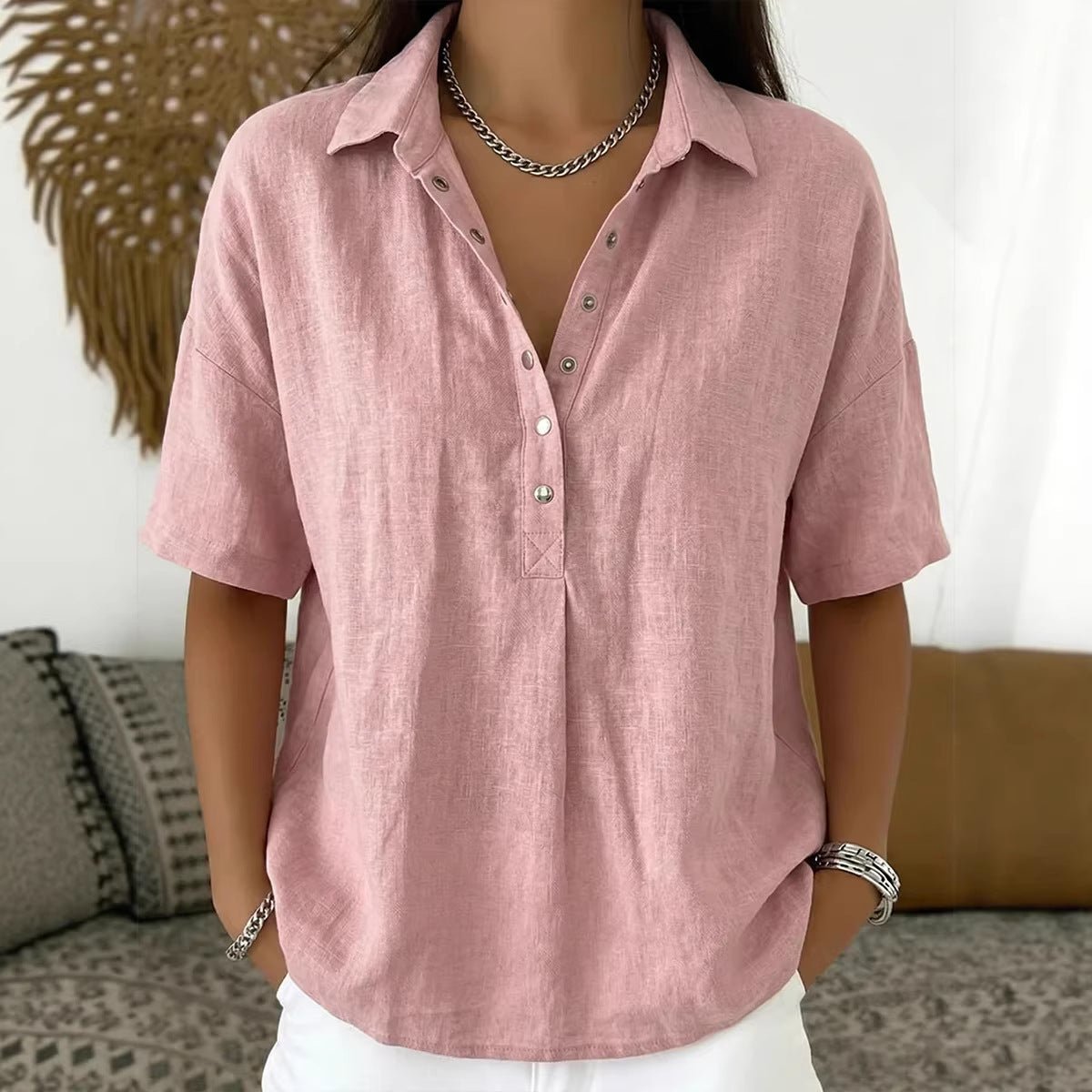 Chemise en Lin Chic - reveliu