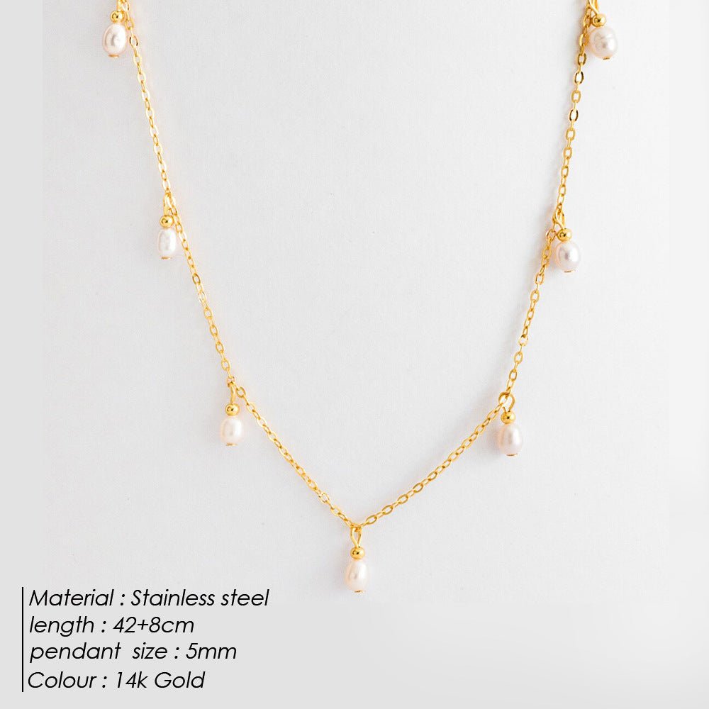 collier perlé élégant - reveliu