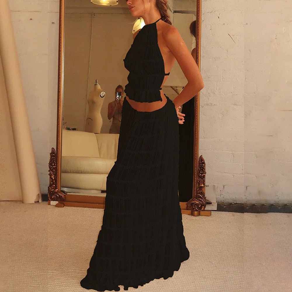 Ensemble Crop Top et Jupe Plage - reveliu