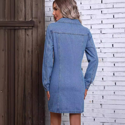 Robe en jean - reveliu