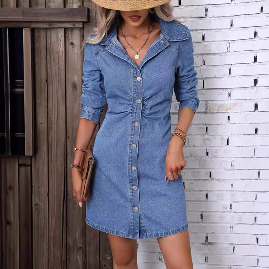 Robe en jean - reveliu