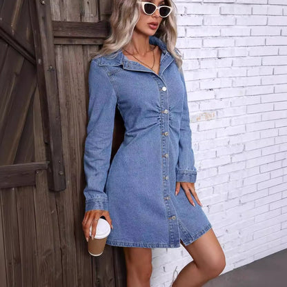 Robe en jean - reveliu