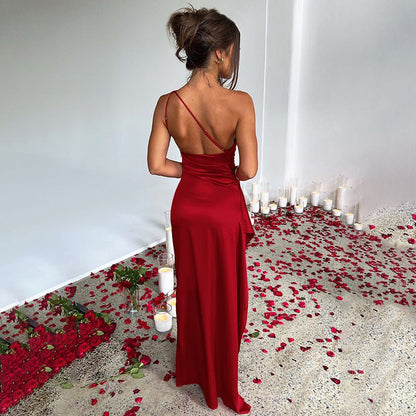 Robe Glamour en Satin - reveliu