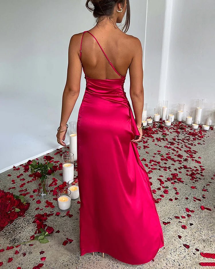 Robe Glamour en Satin - reveliu
