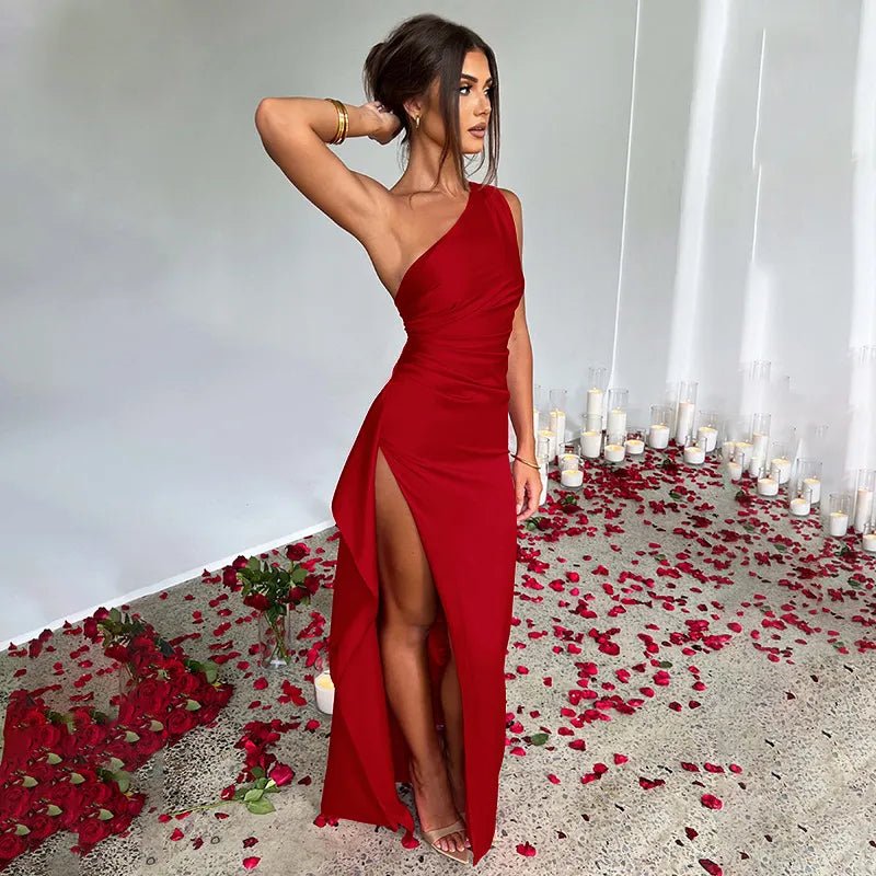 Robe Glamour en Satin - reveliu