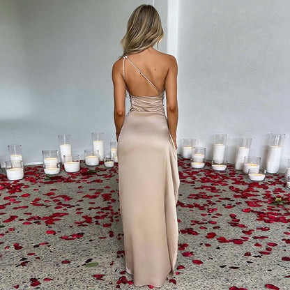 Robe Glamour en Satin - reveliu