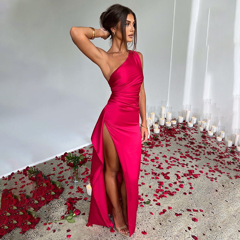 Robe Glamour en Satin - reveliu
