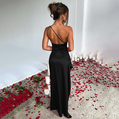 Robe Glamour en Satin - reveliu