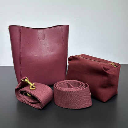Sac Bandoulière Cuir Grande Capacité - reveliu