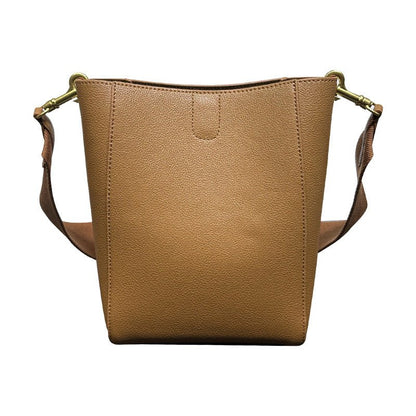 Sac Bandoulière Cuir Grande Capacité - reveliu
