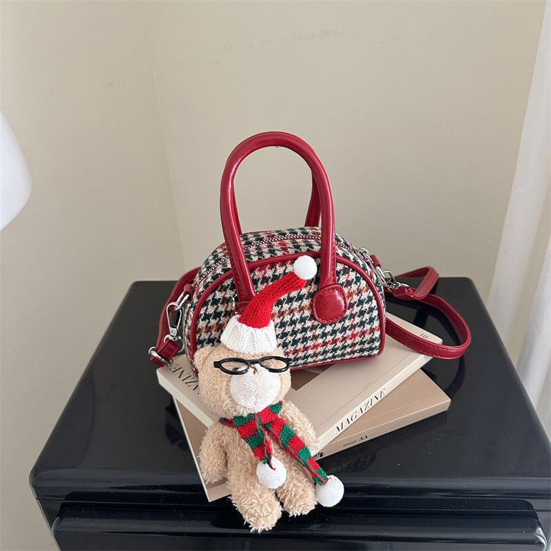 Sac Bandoulière Poupée de Noël - reveliu