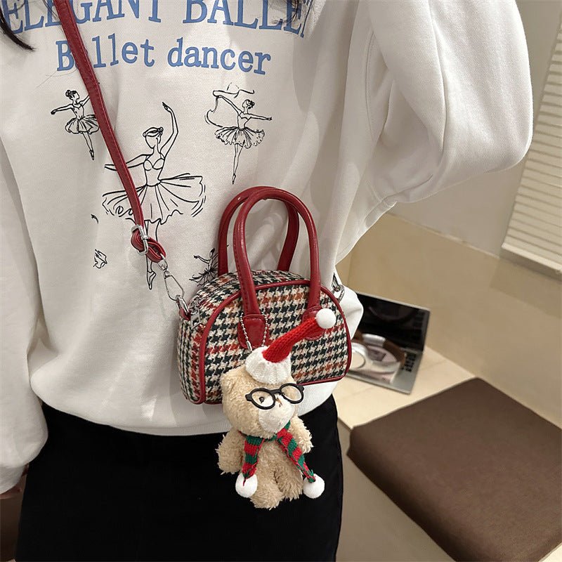 Sac Bandoulière Poupée de Noël - reveliu