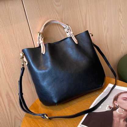 Sac Cabas Cuir Vintage - reveliu