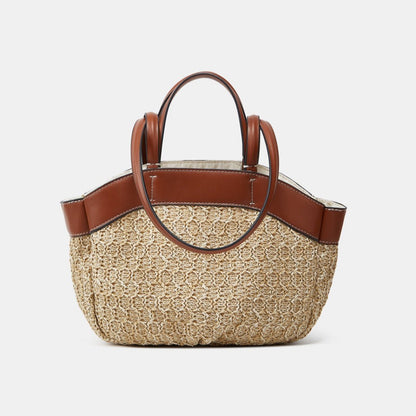 Sac Cabas Paille Tressée - reveliu