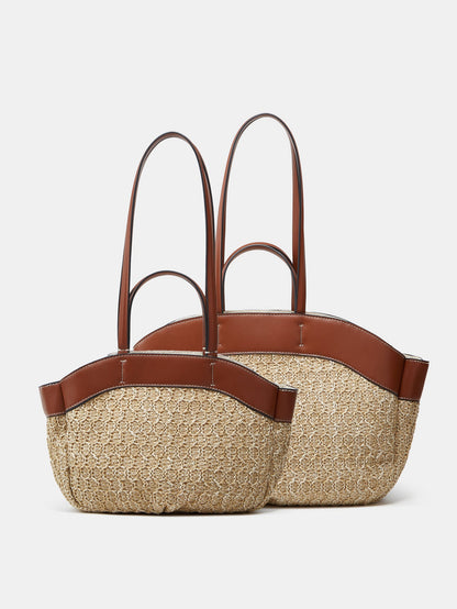 Sac Cabas Paille Tressée - reveliu