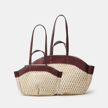 Sac Cabas Paille Tressée - reveliu
