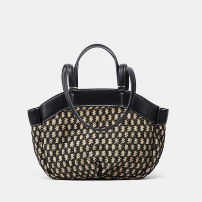 Sac Cabas Paille Tressée - reveliu
