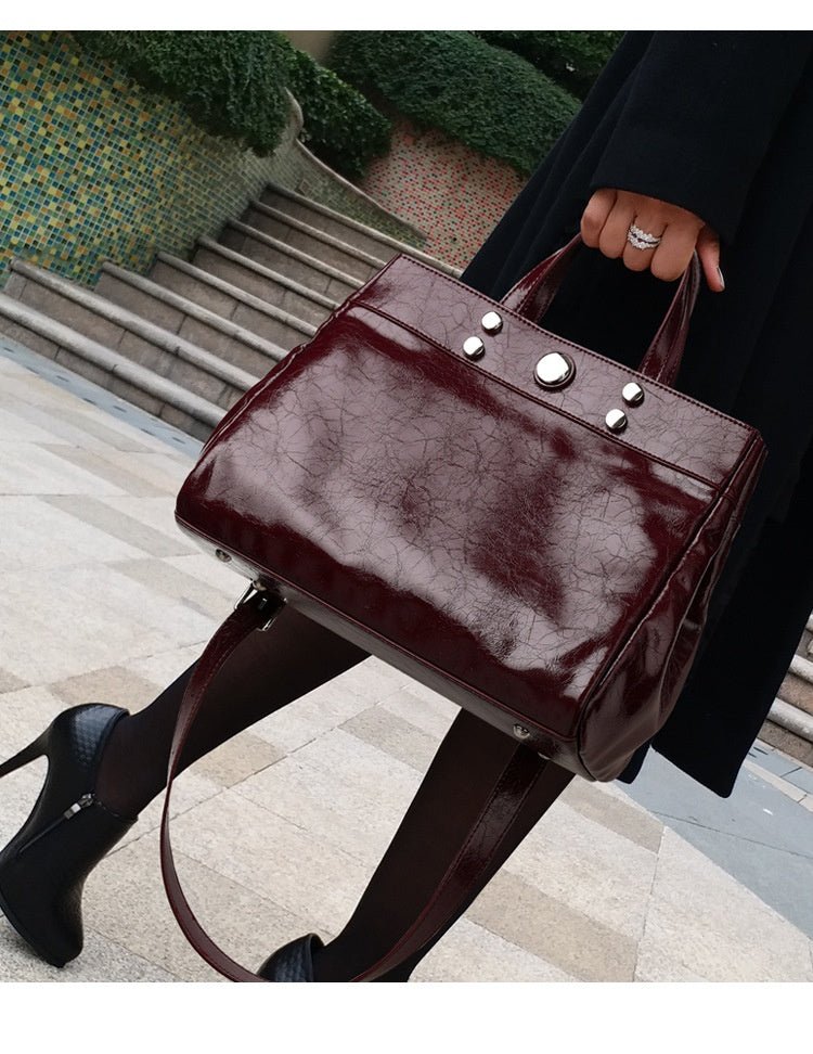 Sac Cuir Grande Capacité - reveliu