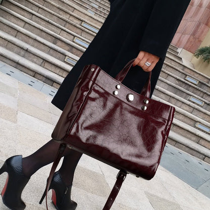 Sac Cuir Grande Capacité - reveliu