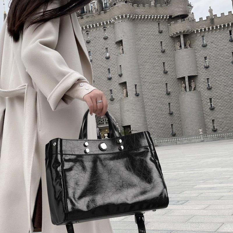 Sac Cuir Grande Capacité - reveliu