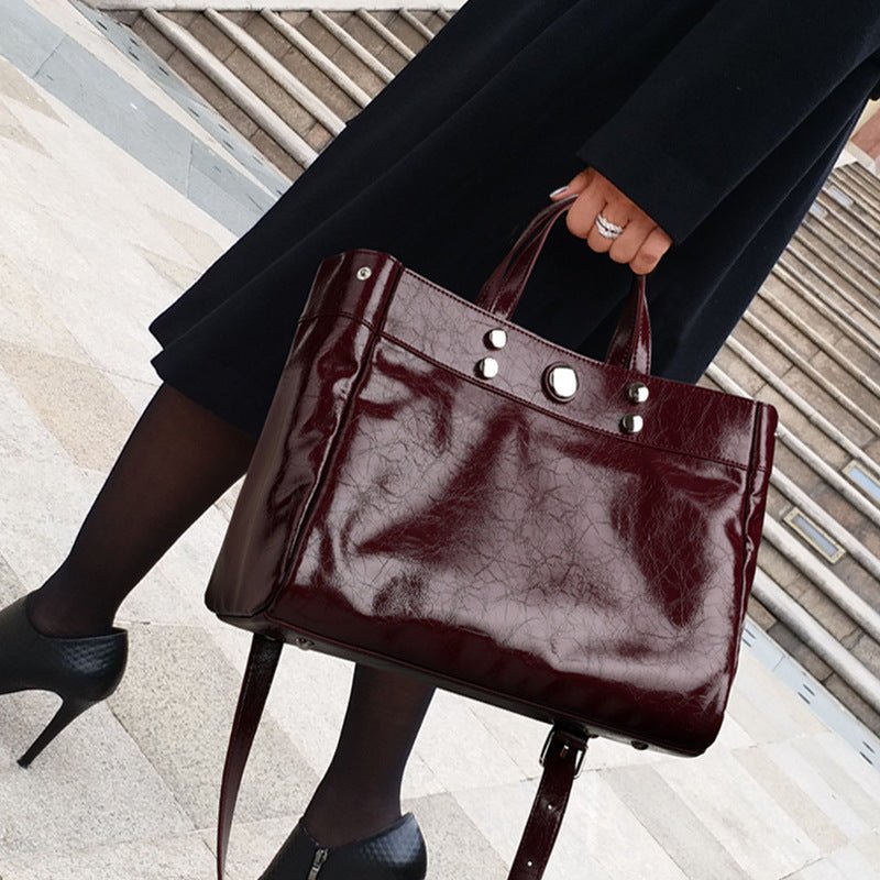 Sac Cuir Grande Capacité - reveliu