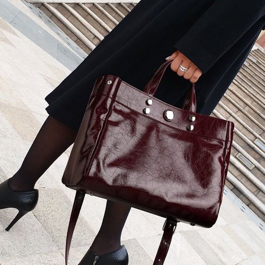 Sac Cuir Grande Capacité - reveliu