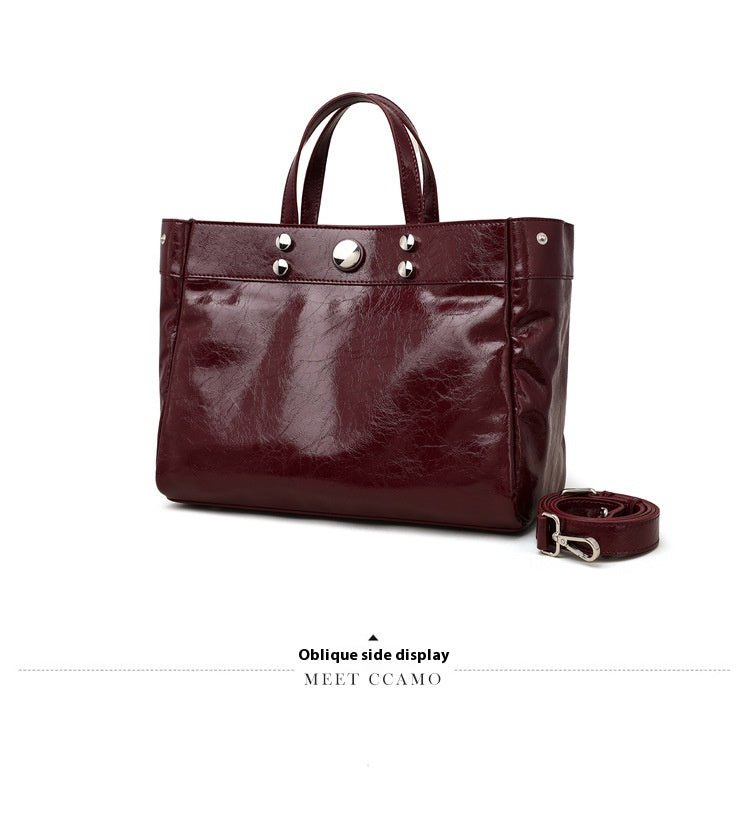Sac Cuir Grande Capacité - reveliu
