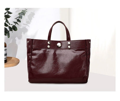 Sac Cuir Grande Capacité - reveliu