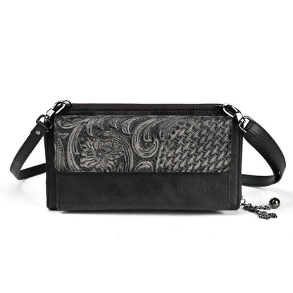 Sac En Cuir Bandoulière Vintage - reveliu