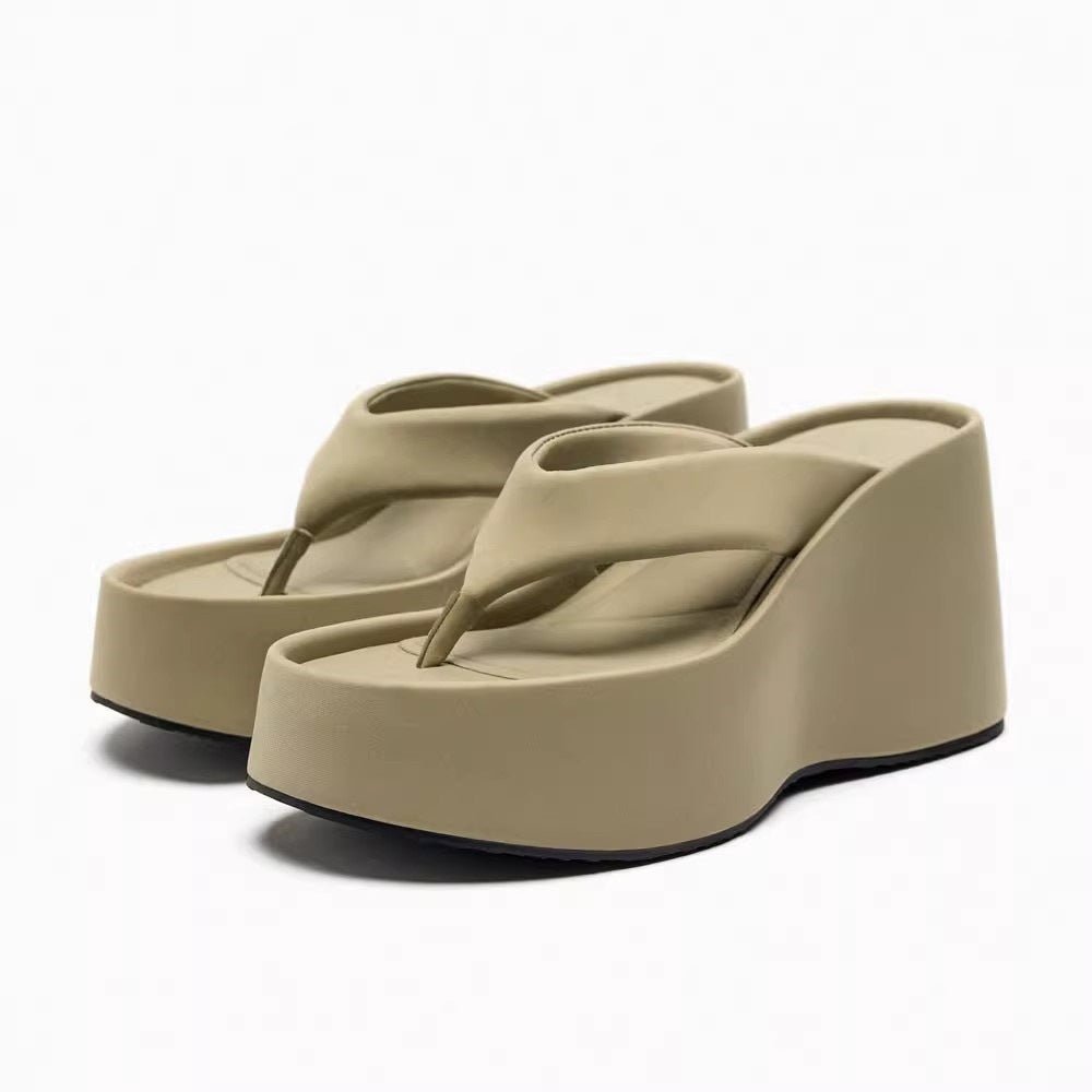 Sandales Talon Haut Plage - reveliu