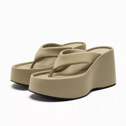 Sandales Talon Haut Plage - reveliu