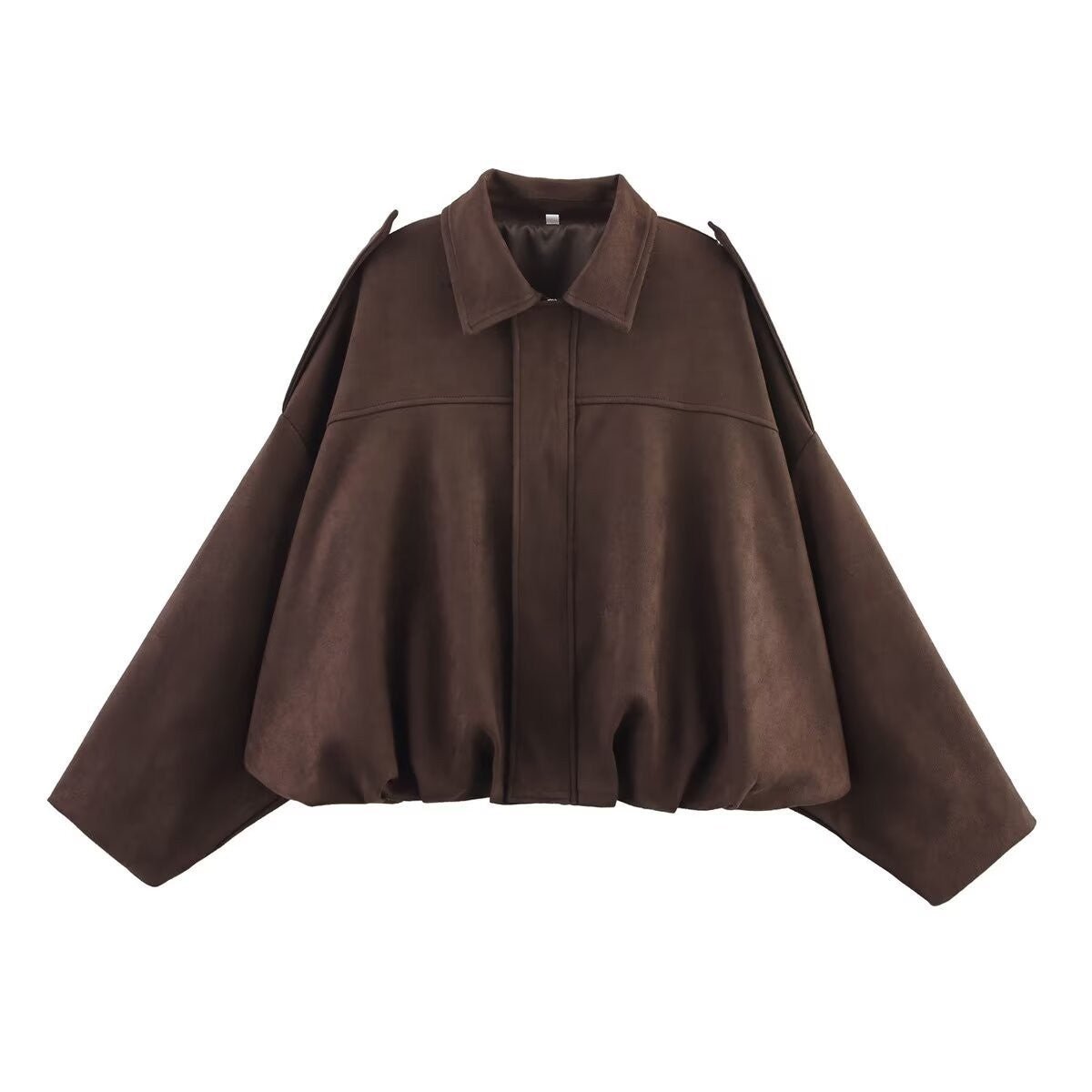 Veste pilote faux daim - reveliu