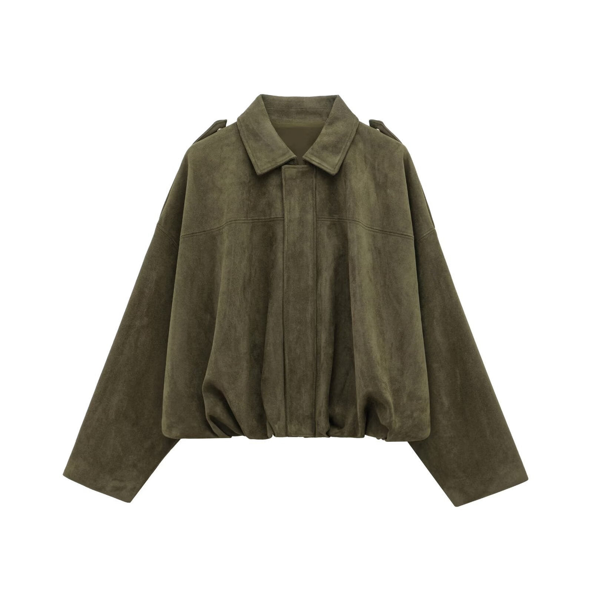 Veste pilote faux daim - reveliu