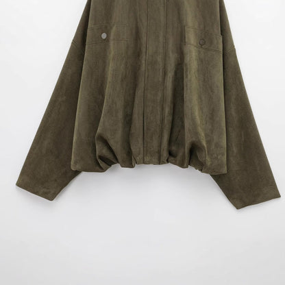 Veste pilote faux daim - reveliu