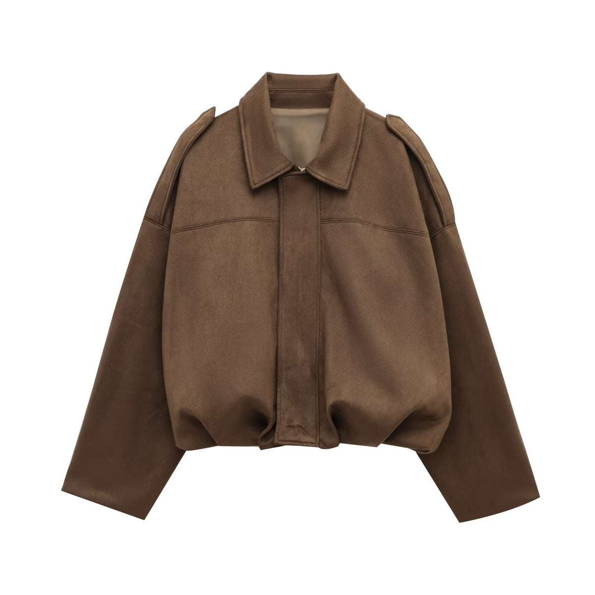 Veste pilote faux daim - reveliu